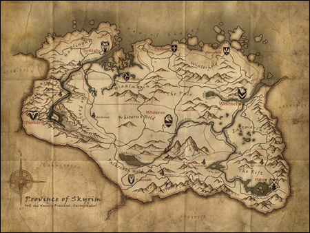 Cyrodiil mapa